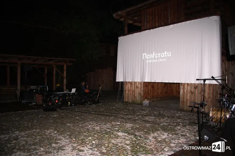 Nosferatu straszył w Ostrowi Maz. (zdjęcia)