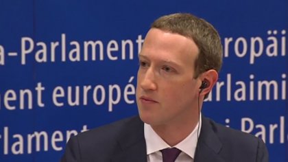 Ostrów Mazowiecka - Założyciel Facebooka odpowiadał na pytania europosłów w spra