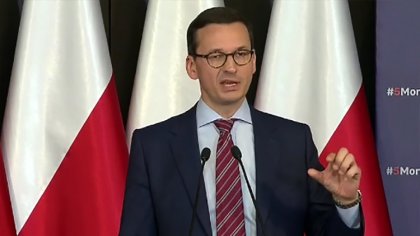 Ostrów Mazowiecka - Premier Mateusz Morawiecki spotkał się z mieszkańcami Gdańsk