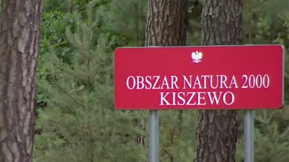 Ostrów Mazowiecka - Zamek na wodzie wznoszący się na chronionym obszarze Natura 