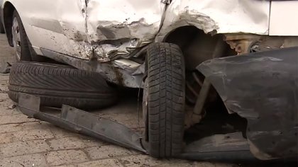 Ostrów Mazowiecka - Nie wiadomo z jakiego powodu i po co kierowca czarnego bmw n