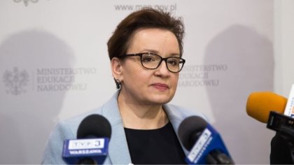 Ostrów Mazowiecka - Minister edukacji narodowej odbyła rozmowy z nauczycielami w