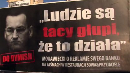 Ostrów Mazowiecka - Sprzed siedziby Prawa i Sprawiedliwości wyruszył 