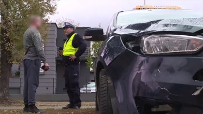 Ostrów Mazowiecka - Notatki policjantów wezwanych do kolizji i wypadków drogowyc