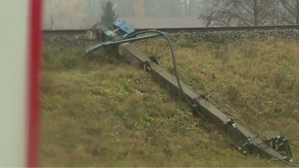 Ostrów Mazowiecka - Na odcinku kolejowym między Białymstokiem a Warszawą została