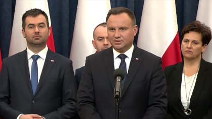 Ostrów Mazowiecka - Prezydent Andrzej Duda nie zorganizował wraz z partiami poli