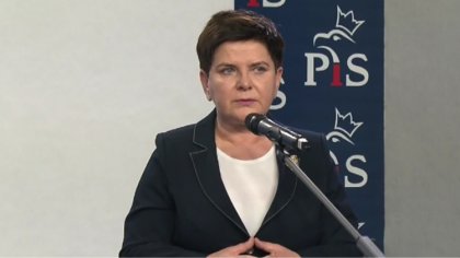 Ostrów Mazowiecka - Wicepremier Beata Szydło poinformowała na konferencji prasow