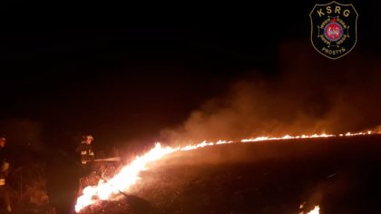 Ostrów Mazowiecka - Jak co roku na wiosnę strażacy mają więcej pracy w związku z