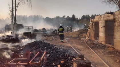 Ostrów Mazowiecka - Jednostki strażackie z Ostrowi Mazowieckiej i powiatu ostrow