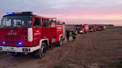 Ostrów Mazowiecka - W sobotni wieczór 20 kwietnia strażacy z OSP w Bogutach-Pian