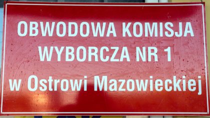 Ostrów Mazowiecka - Komisarz Wyborczy w Ostrołęce I wydał postanowienie w sprawi