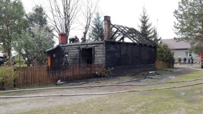 Ostrów Mazowiecka - Dziś przed godziną 8.00 strażacy z OSP Komorowo wyjechali do