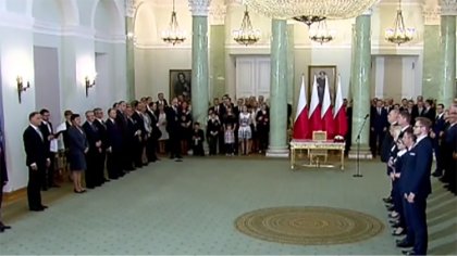 Ostrów Mazowiecka - Prezydent Andrzej Duda mianował nowych ministrów rządu Mateu