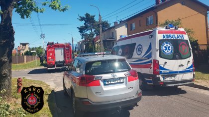 Ostrów Mazowiecka - W kuchni jednego z budynków przy ul. Słowackiego w Małkini G