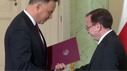 Ostrów Mazowiecka - Koordynator służb specjalnych Mariusz Kamiński został mianow