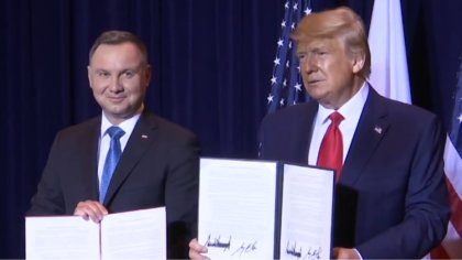 Ostrów Mazowiecka - Kwestia zniesienia wiz dla obywateli Polski do USA oraz podp