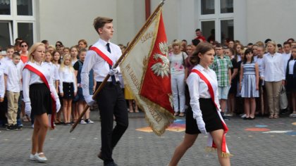 Ostrów Mazowiecka - Uczniowie ostrowskiej 