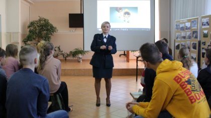 Ostrów Mazowiecka - Uczniowie małkińskiego Staszica wzięli udział w szkoleniu do