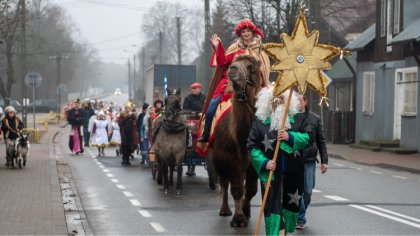 Ostrów Mazowiecka - Ulicami Broku po raz pierwszy w historii przeszedł orszak ko