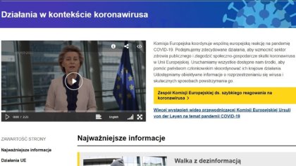 Ostrów Mazowiecka - Od 30 marca dostępna jest strona internetowa Komisji Europej