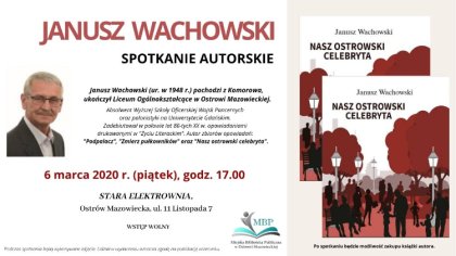 Ostrów Mazowiecka - Miejska Biblioteka Publiczna w Ostrowi Mazowieckiej zaprasza