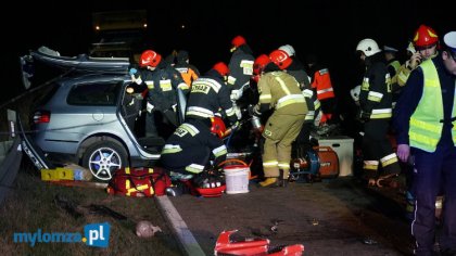 Ostrów Mazowiecka - Do tragicznego wypadku doszło dzisiaj około godziny 21.00 na