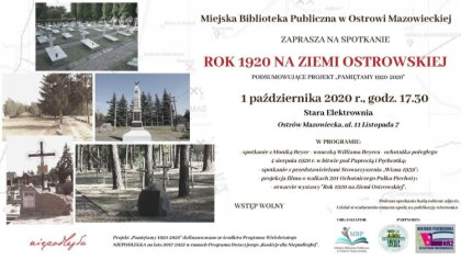 Ostrów Mazowiecka - Miejska Biblioteka Publiczna w Ostrowi Mazowieckiej zaprasza