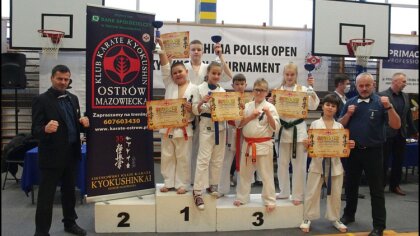 Ostrów Mazowiecka - Za nami kolejny turniej karate kyokushin. Tym razem zawodnic