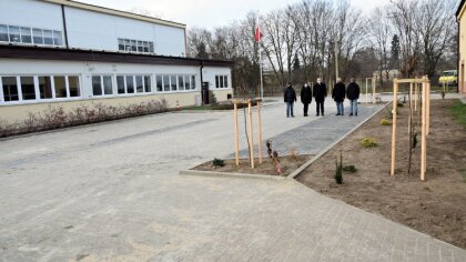 Ostrów Mazowiecka - Na terenie Zespołu Szkół Centrum Kształcenia Rolniczego w St