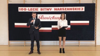 Ostrów Mazowiecka - Uczniowie Liceum Ogólnokształcącego im. Mikołaja Kopernika w