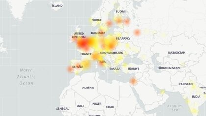 Ostrów Mazowiecka - Awaria Google na terenie Europy. Tysiące użytkowników raport