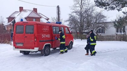 Ostrów Mazowiecka - Strażacy z Ochotniczej Straży Pożarnej w Zarębach Kościelnyc