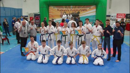 Ostrów Mazowiecka - Ostrowski Klub Karate Kyokushinkai wziął udział w Mistrzostw