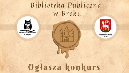 Ostrów Mazowiecka - Biblioteka Publiczna w Broku ogłosiła konkurs na logo promuj