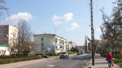 Ostrów Mazowiecka - Polska. W najbliższych dniach należy spodziewać się przelotn