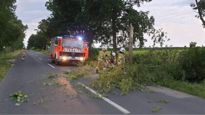 Ostrów Mazowiecka - Strażacy z Ochotniczej Straży Pożarnej w Andrzejewie zostali