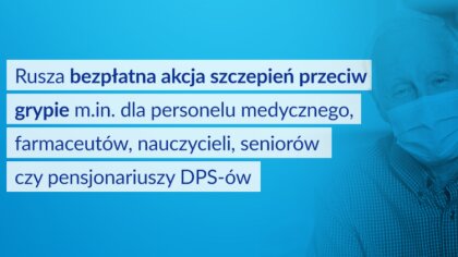 Ostrów Mazowiecka - Ministerstwo Zdrowia przeprowadza bezpłatną akcję szczepień 