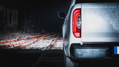 Ostrów Mazowiecka - Pojazd typu pick-up, czyli samochód wyposażony w nadwozie ch