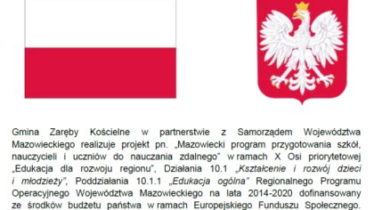 Ostrów Mazowiecka - We współpracy z Samorządem Województwa Mazowieckiego Gmina Z