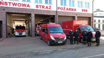 Ostrów Mazowiecka - Strażacy z terenu powiatu ostrowskiego stale angażują się w 