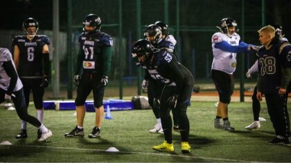 Ostrów Mazowiecka - Rhinos Wyszków ma za sobą pokazowy trening Futbolu Amerykańs