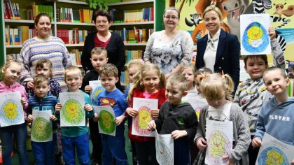 Ostrów Mazowiecka - Bibliotekę Publiczną w Broku odwiedzili najmłodsi czytelnicy