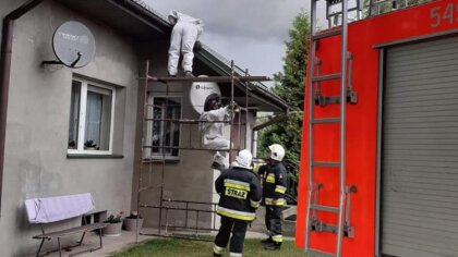 Ostrów Mazowiecka - OSP Stary Lubotyń zostało zadysponowane do miejscowego zagro