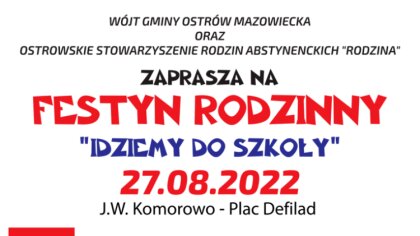 Ostrów Mazowiecka - Gmina Ostrów Mazowiecka zaprasza na festyn rodzinny pt. 