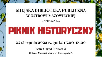 Ostrów Mazowiecka - Miejska Biblioteka Publiczna w Ostrowi Mazowieckiej zaprasza