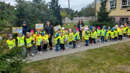 Ostrów Mazowiecka - Uczniowie wraz z policją przeprowadzili działania profilakty