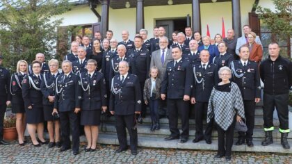 Ostrów Mazowiecka - Ochotnicza Straż Pożarna w Broku wzięła udział w spotkaniu f