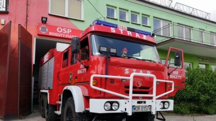 Ostrów Mazowiecka - Ochotnicza Straż Pożarna w Bogutach-Piankach została zadyspo