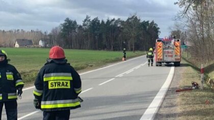 Ostrów Mazowiecka - Ochotnicza Straż Pożarna w Komorowie miała ogrom pracy w min