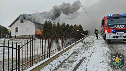 Ostrów Mazowiecka - Pożary to zawsze trudna sytuacja, która niesie ze sobą wiele